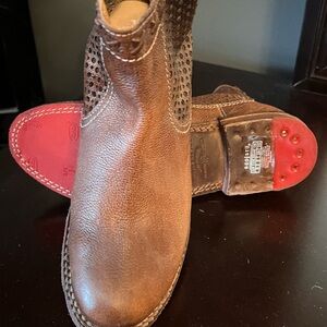 Bed Stu Brown Leather Boots